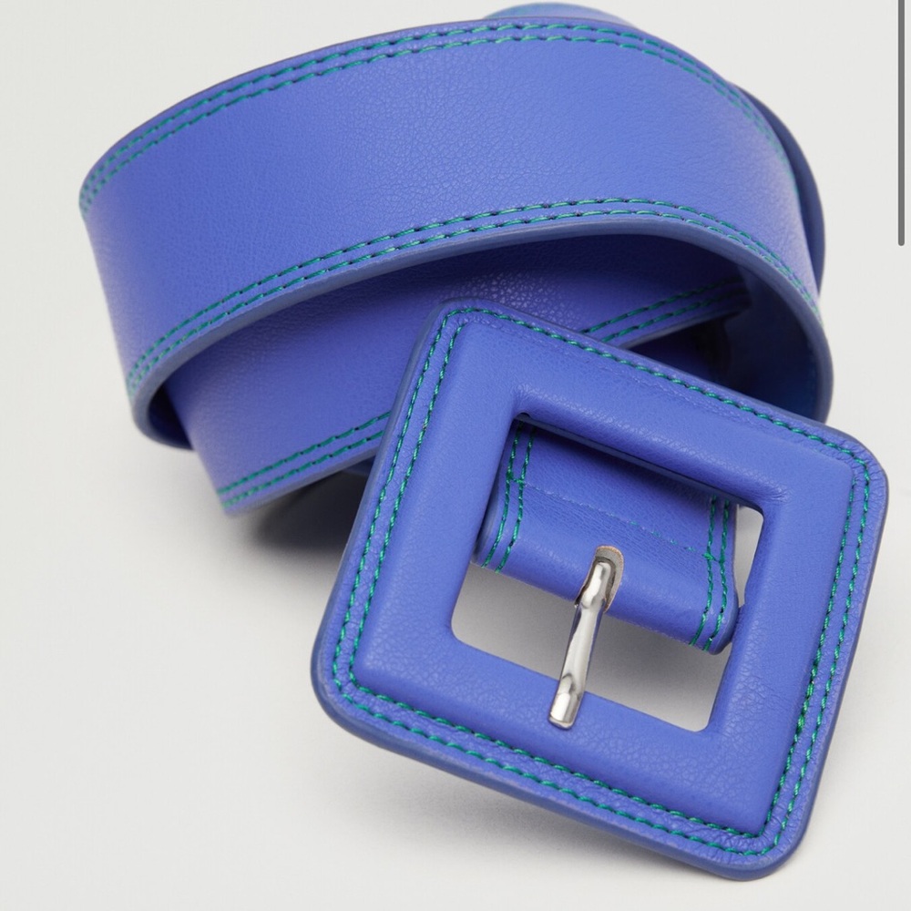 Square buckle belt